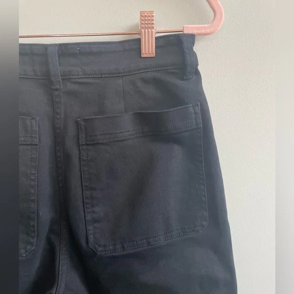 Everlane Women's Black Wide-Leg Jeans - Picture 9 of 11